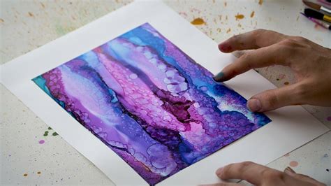 youtube alcohol ink